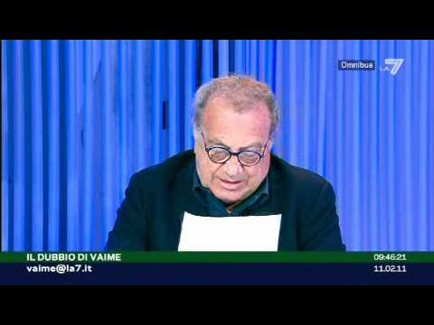 OMNIBUS, IL DUBBIO 11/02/2011 - Cani, ratti e...