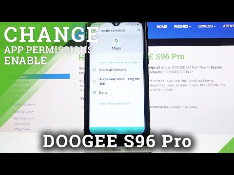 How to Change Apps Permissions in DOOGEE S96 Pro – Set Up Apps Permissions