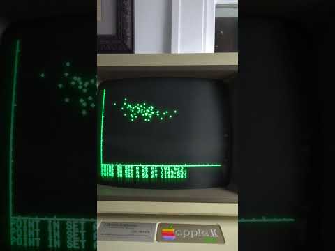 Video of Apple2+ synthesizing data