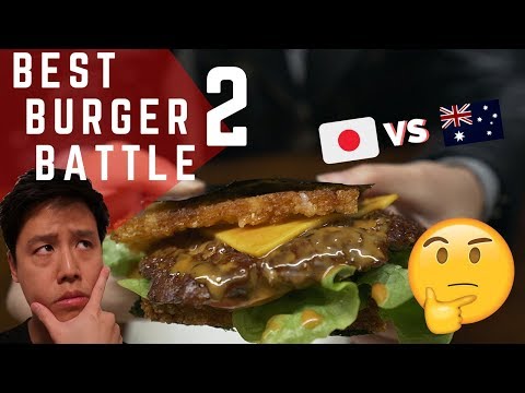 Best BURGERS in SYDNEY ? - Japanese vs Australian