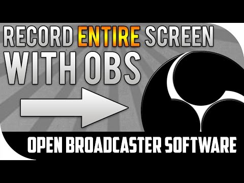 How To Record Games with Open Broadcaster Software OBS Tutorial 1