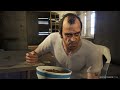 Trevor Eats Human Stew Scene GTA V