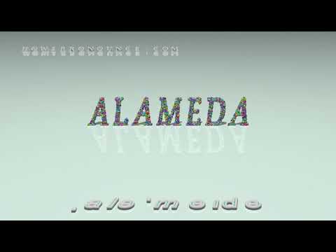 alameda - pronunciation