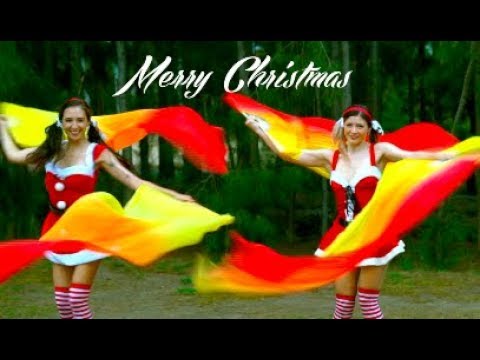Silk fan dance - Mariah Carey | All I want for Christmas is you