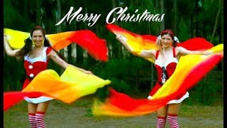 Silk fan dance - Mariah Carey | All I want for Christmas is you