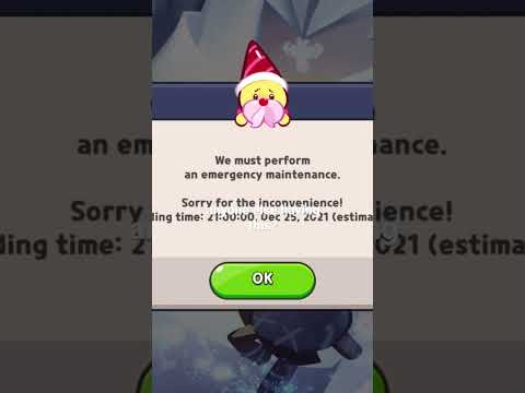 cookie run kingdom error?||crk #crk #cookierunkingdom #devsisters #recommended #error