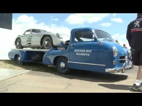 Thumbnail for Legendary Mercedes-Benz Grand Prix Transporter and 300SL Coupe by Mercedes-Benz 300, Mercedes-Benz 300 SL, Mercedes-Benz, Car