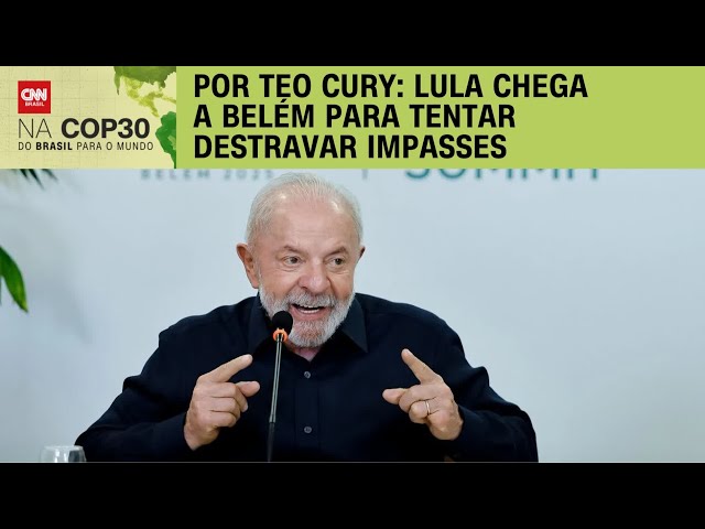Lula chega a Belém para tentar destravar impasses | CNN NOVO DIA