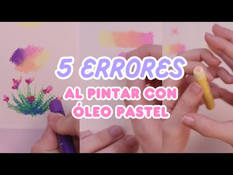 DON'T PAINT WITH OIL PASTEL without knowing this! 💀 #art #tips