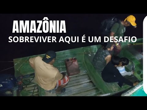 10 HORAS de Viagem de Barco pelo Rio Japurá na região mais extrema da Amazônia. ￼
