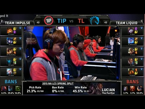 NA LCS Spring Playoffs Finals TIP vs TL game 5 | Full HD
