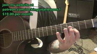 BLACKMORE&#39;S NIGHT - Mid Winters Night - CVT Guitar Lesson by Mike Gross