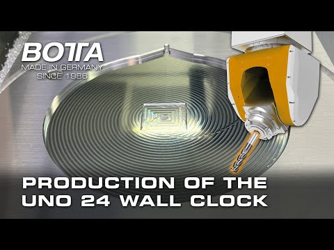 A rare insight into the German UNO 24 Wall CLOCK PRODUCTION - by BOTTA