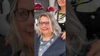 danke für das Vertrauen die Fahrt und der schöner Tag ❤️❤️❤️#greyhair #grauehaare #hair