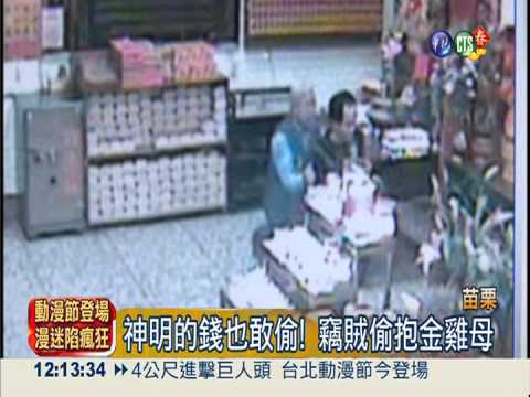 70歲一尾活龍! 宮廟主委擒拿竊賊