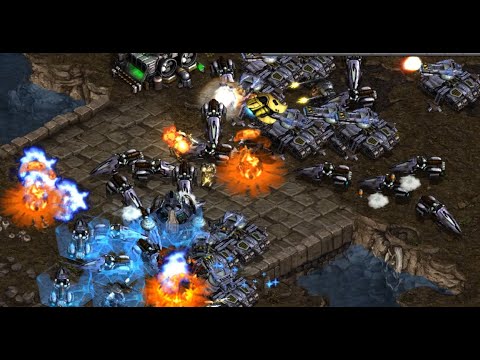Ample 🇰🇷 (T) vs Stork 🇰🇷 (P) on Fighting Spirit - StarCraft - Brood War 2022