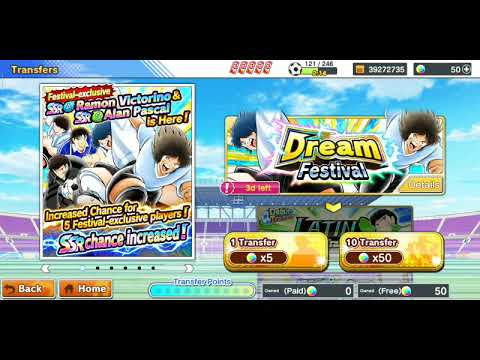 Try To Get Victorino DF with only 50 dbs #CaptainTsubasaDreamTeam #Gacha