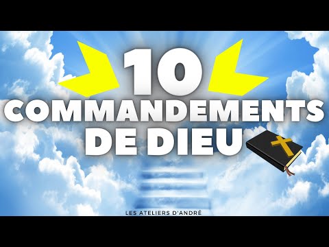 Les 10 COMMANDEMENTS DE DIEU (Exode 20-1-17) A connaitre par coeur // FR // HD