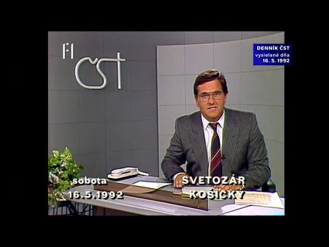Denník ČST, F1, 16. 05. 1992