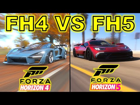 Forza Horizon 4 VS Forza Horizon 5!