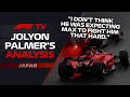Who started well in the wet? | Jolyon Palmer’s F1 TV Analysis | 2022 Japanese Grand Prix
