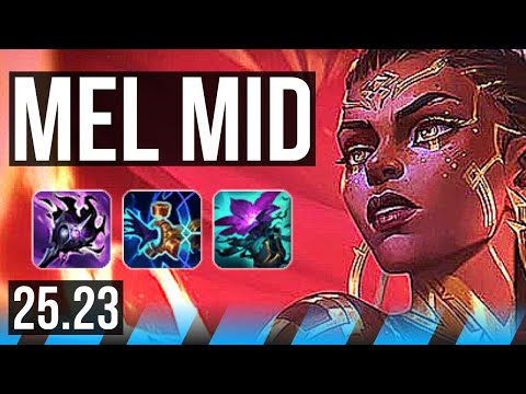 MEL vs AKALI (MID) | 14/2/5, Legendary | NA Grandmaster | 25.23
