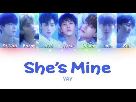 VAV (브이에이브이) - She’s Mine | Color Coded HAN/ROM/ENG Lyrics