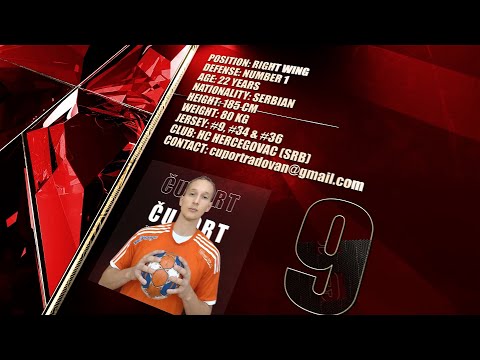 Radovan Čuport | Right Wing | RK Hercegovac | Highlights | Handball | CV | 2025/26