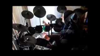 Gothminister - March of the Dead - Drum Cover ( Alesis DM10 )