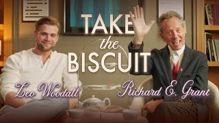 Leo Woodall and Richard E. Grant Take The Biscuit