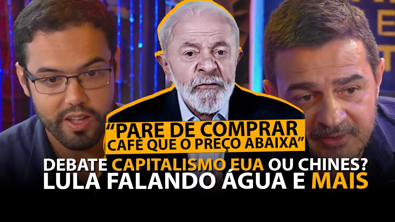 LULA FALANDO QUE A CULPA DO ALIMENTO CARO É SUA / DEBATE ELIAS JABBOUR X PEDRO DUARTE E MUITO MAIS