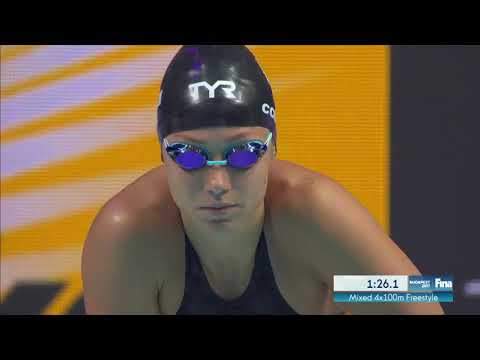 USA 🇺🇸 Mixed 4x100m Freestyle Relay Final 2017 World Championship