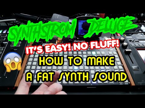 How to program a FAT synth // Synthstrom Deluge Tutorial