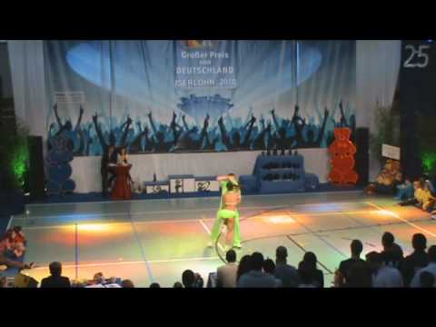 Verena Baumann & Matthias Ullrich Fußtechnik Großer Preis von Deutschland Iserlohn 2010.wmv