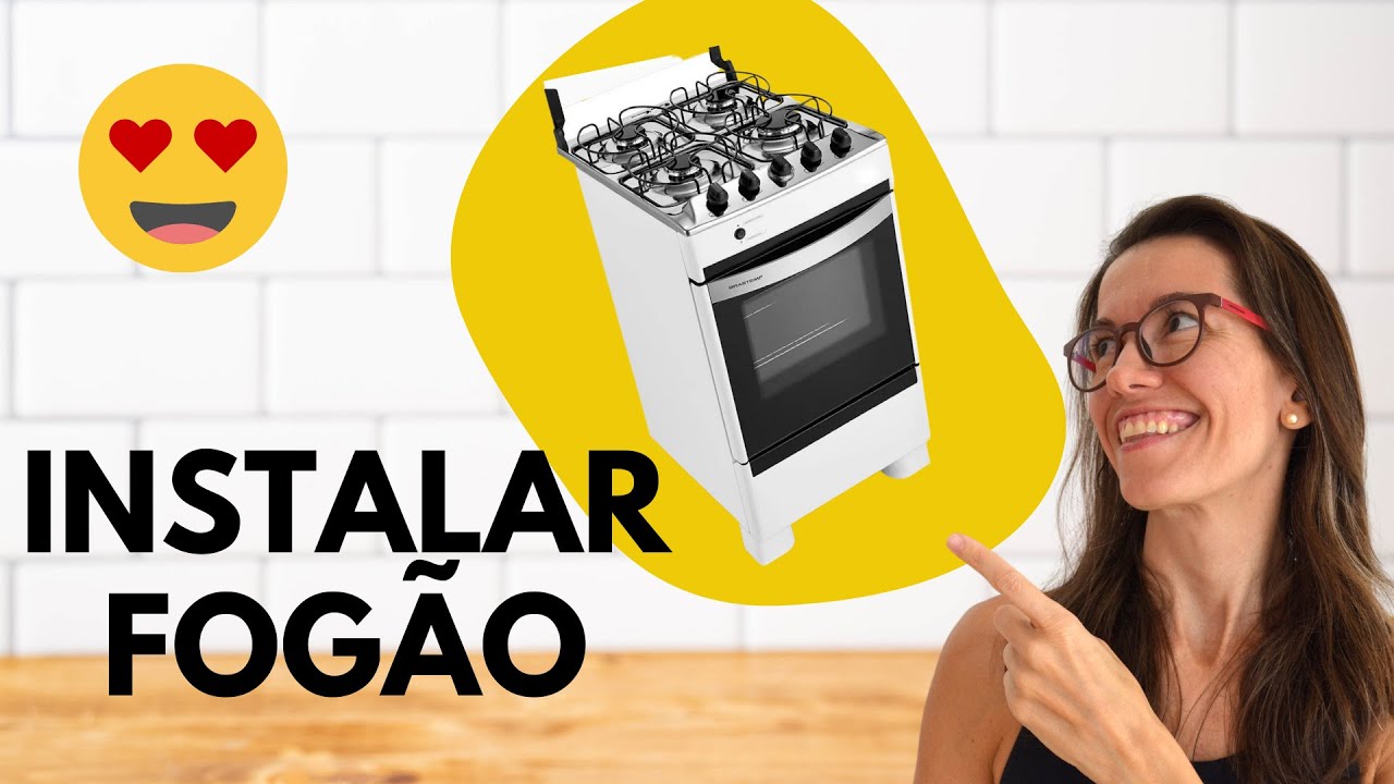 Como instalar fogão de gás encanado - mangueira