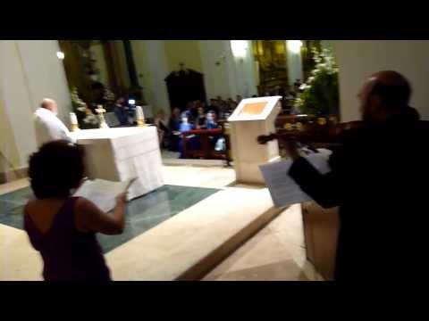 Soprano, órgano y violín. Boda religiosa