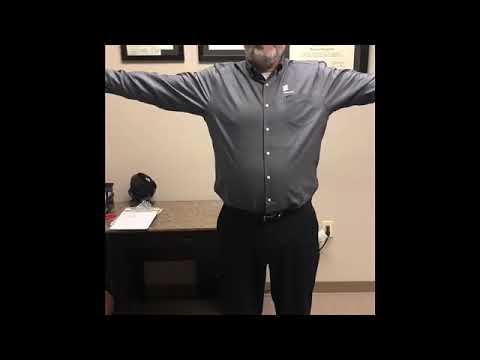 Dr. David Bynum helps another person with frozen shoulder!