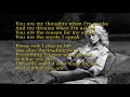 Dolly Parton - You Are (with lyrics)
