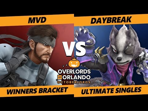 Overlords SSBU - TG | MVD (Snake) Vs. Daybreak (Wolf) Smash Ultimate Tournament Winners Bracket