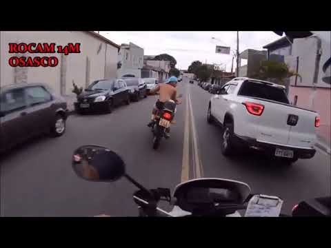 Flagrante perseguição policial em alta velocidade