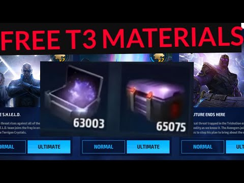 Best Tier 3 Mats Farm in the Game - F2P Account Day 62 - Marvel Future Fight
