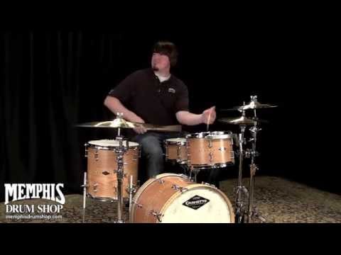 Craviotto Custom Shop Cherry Solid Shell Drum Set with Maple Inlay 20/12/14/14