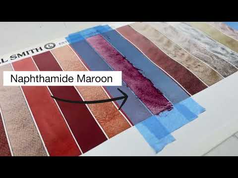 What Color Wednesday: Naphthamide Maroon