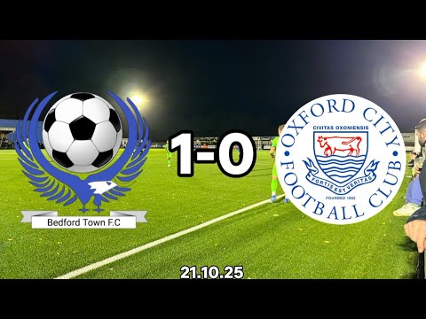 BEDFORD GET MASSIVE WIN, BATTLE AT THE BOTTOM, MARSH HITS 10 GOALS - Bedford Town vs Oxford City