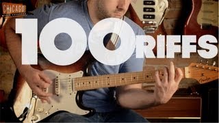 100 Riffs (A Brief History of Rock N&#39; Roll)