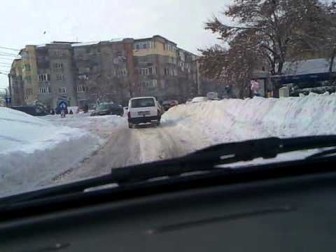 Orasul Urziceni sub zapada 2