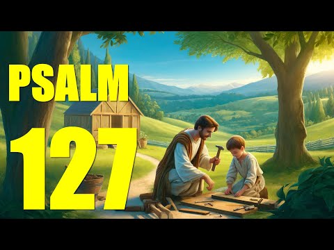 Psalm 127 Reading:  Laboring and Prospering with the Lord (With words - KJV)