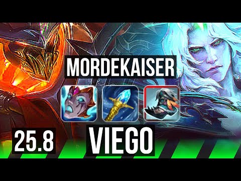 MORDEKAISER vs VIEGO (JGL) | 15/2/7, Legendary | EUW Master | 25.8