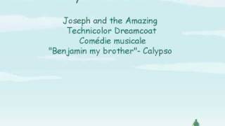 WEBER - RICE -Joseph and the Amazing Technicolor Dreamcoat-  Benjamin Calypso