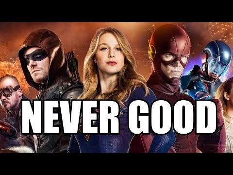 The CW Arrowverse Shows Were Never Good